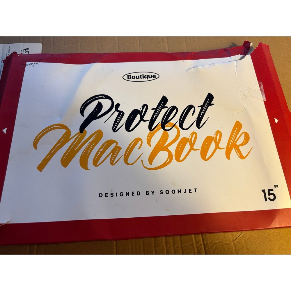 Boutique Protect MacBook Compatible with Macbook Pro 13" Designed By Soonjet New